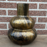 Vaas &#039;Frost&#039; - Zwart met goudtinten 