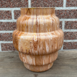 Vaas &#039;Depeche&#039; Wit met bruin- en goudtinten 